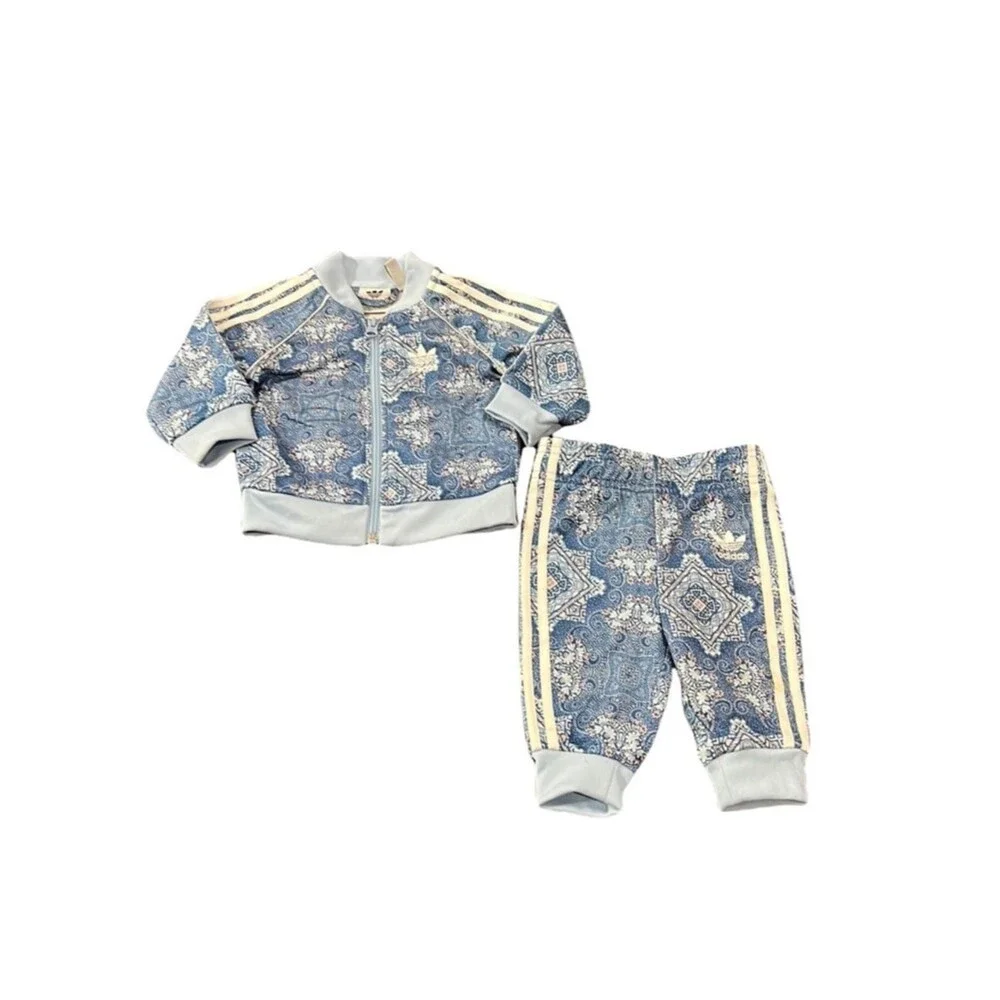 Adidas Originals Baby Girls' Culture Clash SST Track Jacket and Pants Size 6M